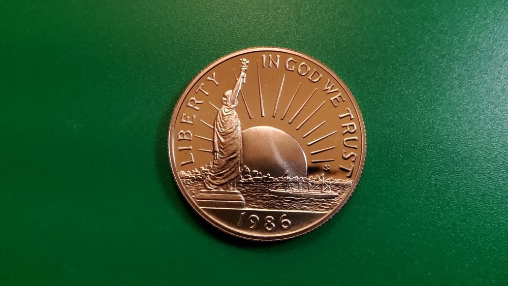 1982 D & 1986 S Commemorative Half dollar Silver & Clad Washington & Liberty -C2