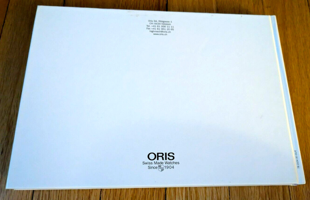 Oris 100 Years - 2005/2006 Watch Catalog