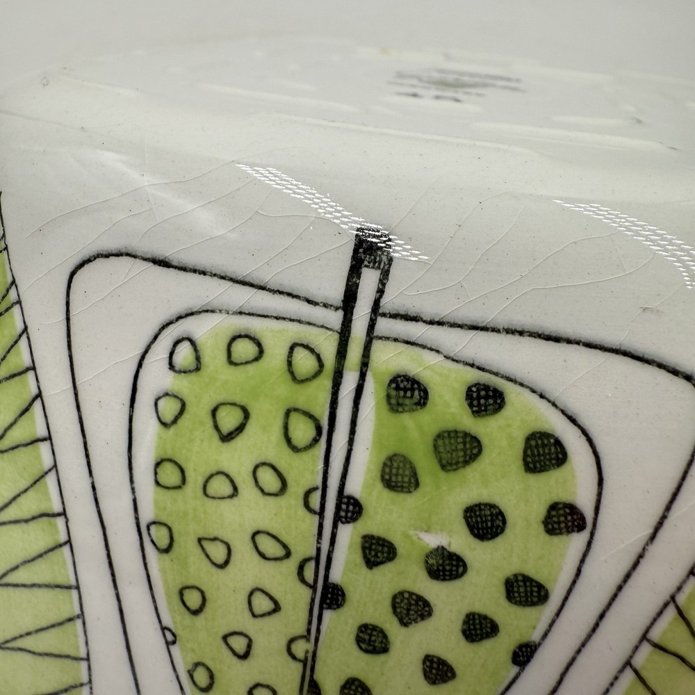 Rorstrand Ovenware Garden Series 1960s MCM Lidded Pot & Rectangular Baking Dish