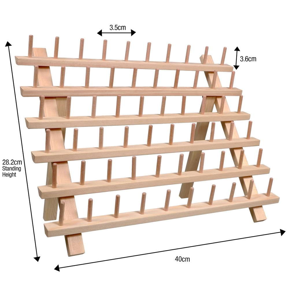 Hello Hobby Thread Spool Rack, holds 60 spools