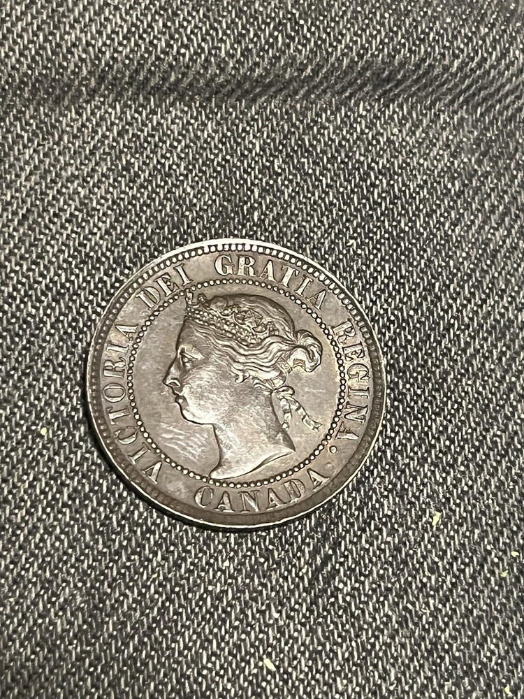 1893 CANADA LARGE CENT * LARGE PENNY ONE CENT * CANADIAN CENT *