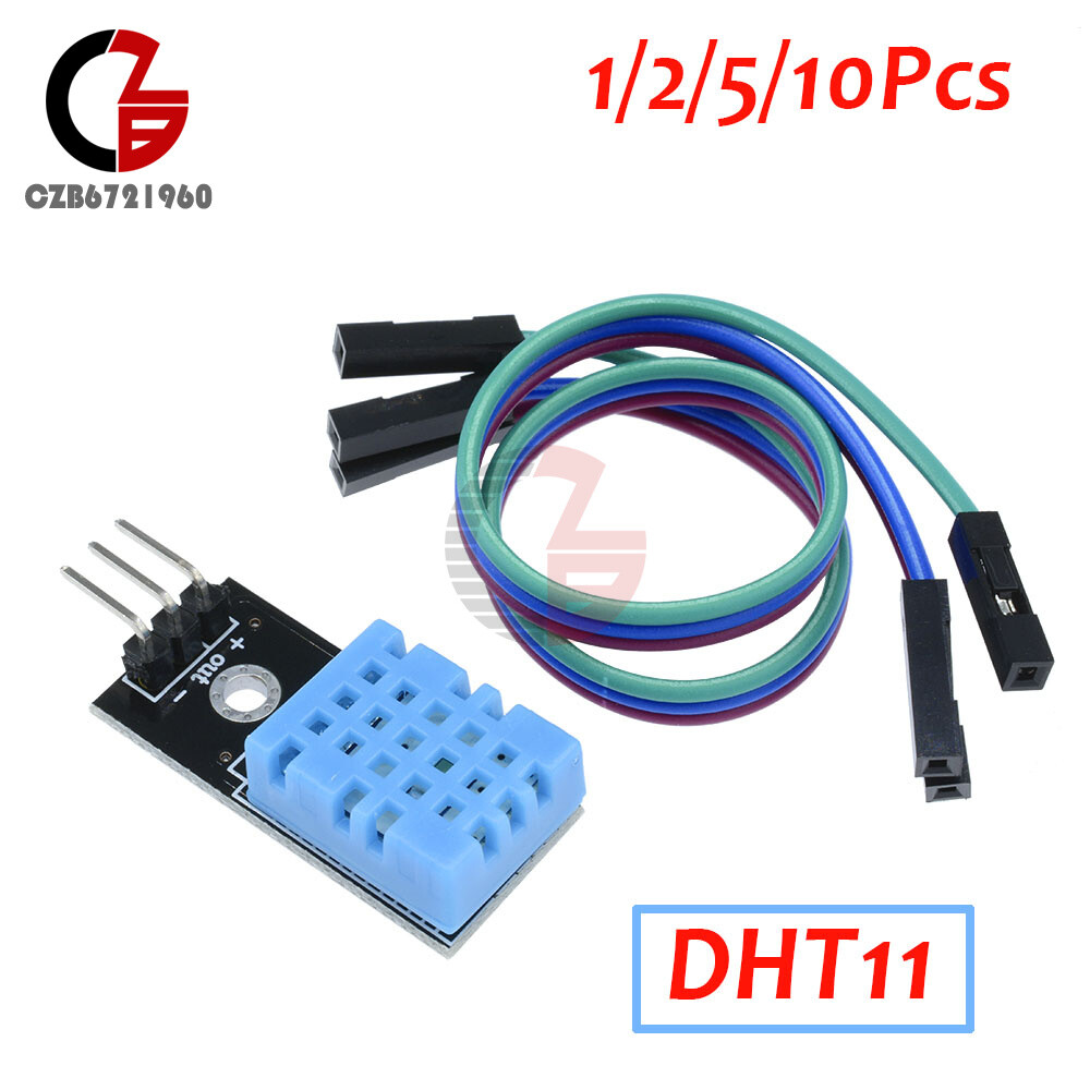 1-10PCS 5V Digital DHT11 Temperature&Relative Humidity Sensor Module for Arduino