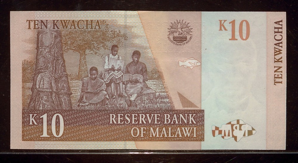 1997 MALAWI 10 Kwacha | UNC | AA8470001