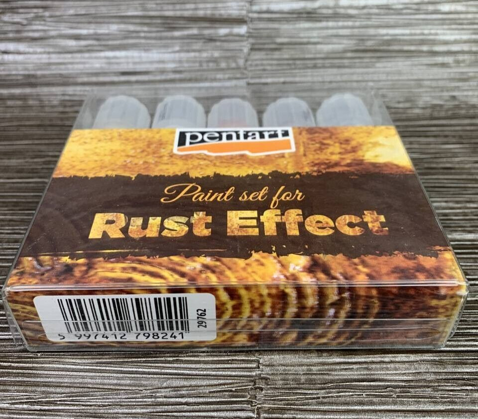 Pentart Paint Set for Rust Effect