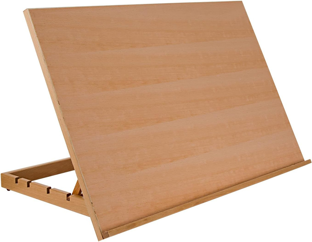 Extra Large 19.75" X 29.5" Adjustable Portable Drawing Board Stand Easel, 5 Posi
