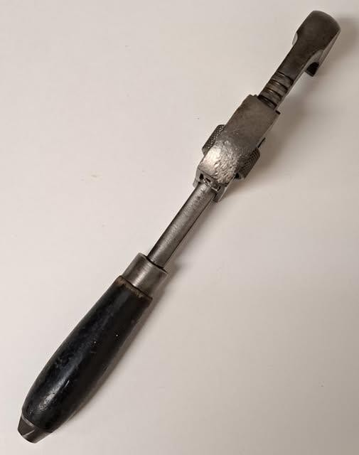 Vintage Stillson No. 8 Adjustable Monkey Wrench Morco Moore Drop Forging Tool Co