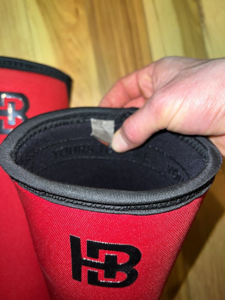 Hardbody Knee Sleeves Red - Small