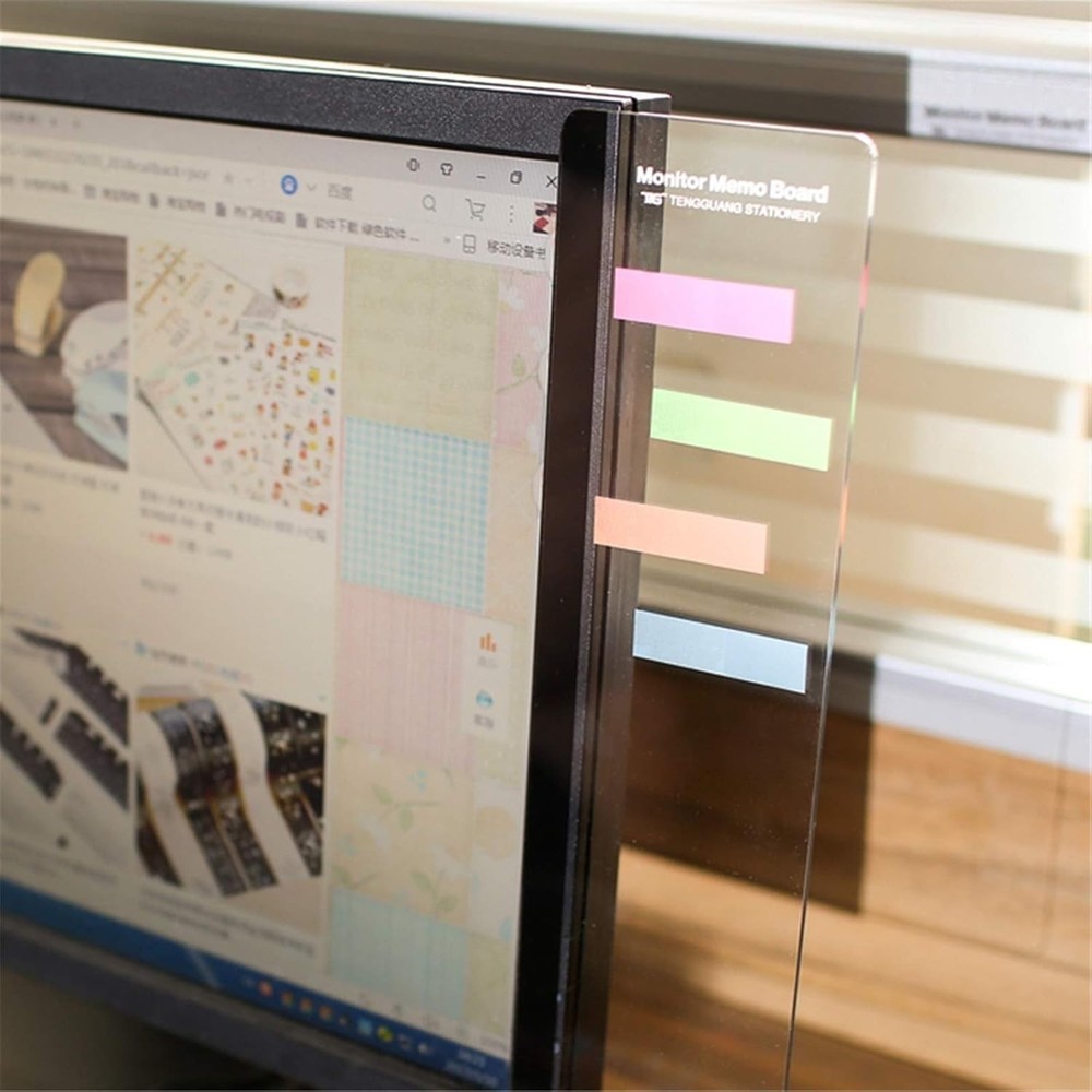 Customizable Transparent Acrylic Message Boards - Effective Reminder Solution