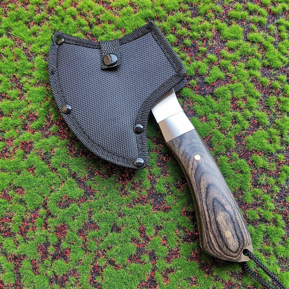 Hickory Handle Tactical Axe - Multi-Functional Outdoor Camping Tool