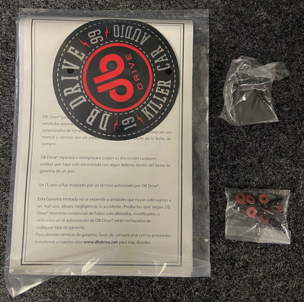 DB DRIVE OKUR E7 EQ7 7-BAND PARAMETRIC EQUALIZER 3 RCA OUTPUTS FRONT/REAR/SUB