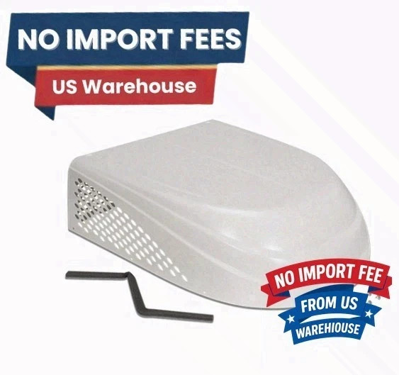 Dometic 3310710.003 AC Shroud Polar White HP Series RV Air Cover