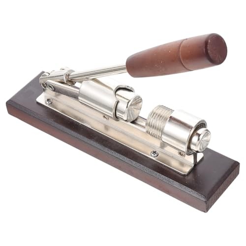 Nutcracker for Nuts Heavy Duty Nut Cracker Tool with Wooden Base Adjustable