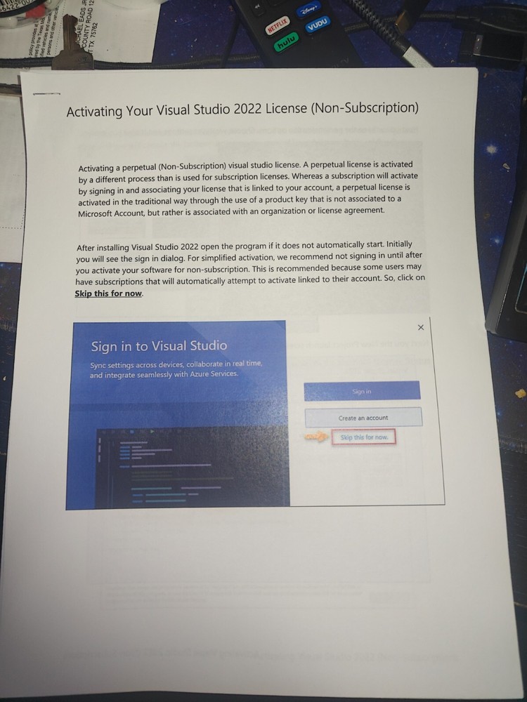 Visual Studio 2022 Professional Edition - 1 Device License (Non-Subscription)