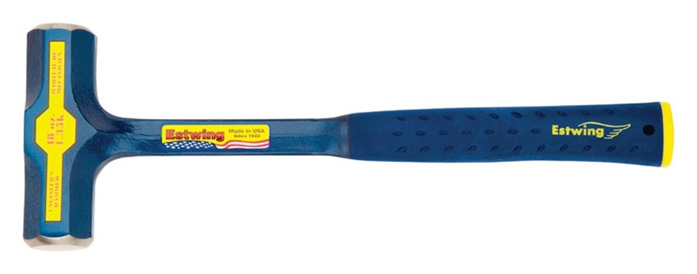 Estwing E6-48E Solid Steel Engineers Hammer 48 oz. with Blue Nylon Vinyl Grip