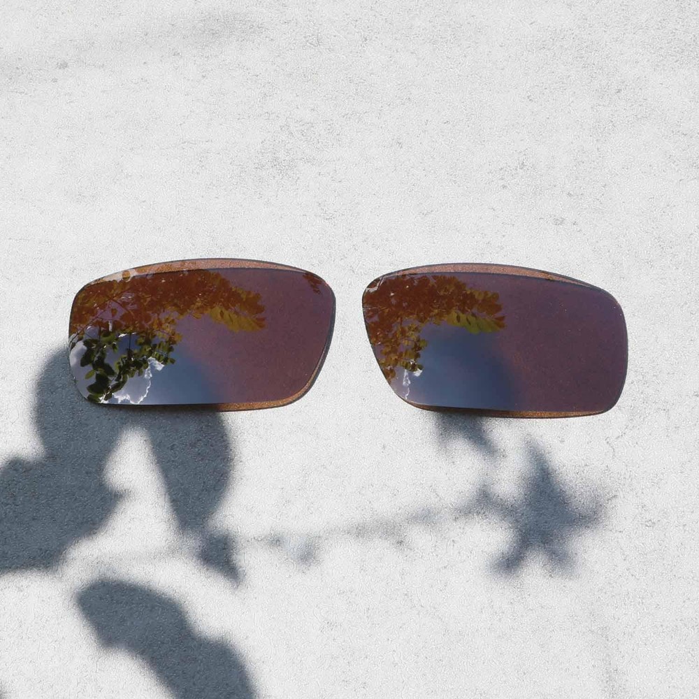 Walleva Brown Polarized Replacement Lenses For Oakley Crankshaft Sunglasses