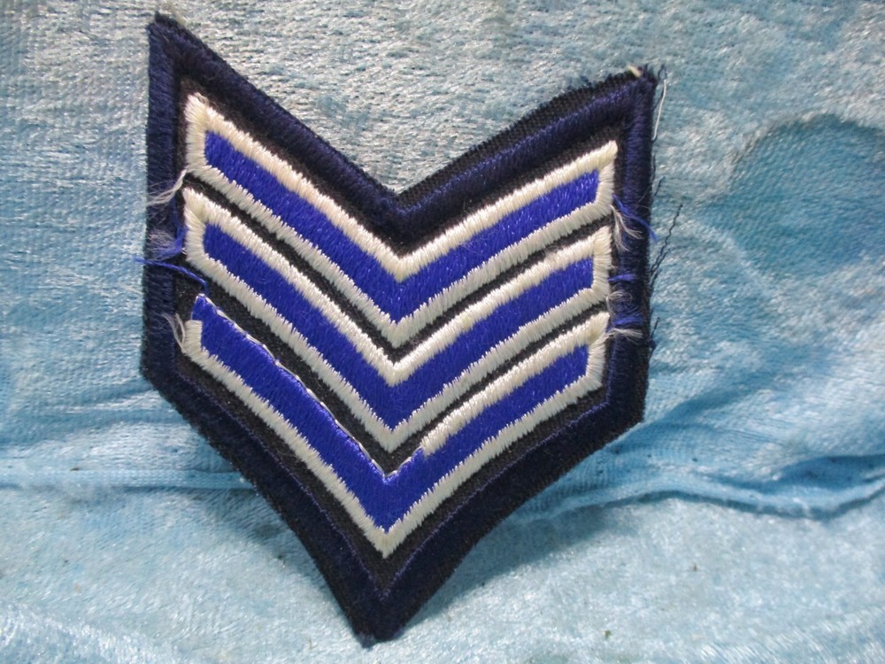 Sergeant Chevron Military Patch