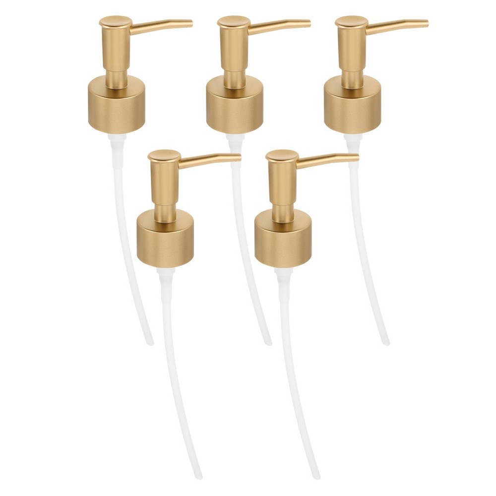 5 Pcs Reusable Hand Soap Dispenser Bottle Pump Replacement Lotion