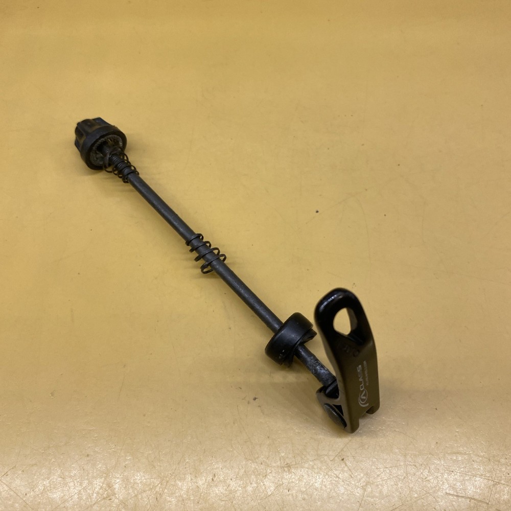 Black A Class Wheels Front 100mm Steel Spindle Quick Release Skewer