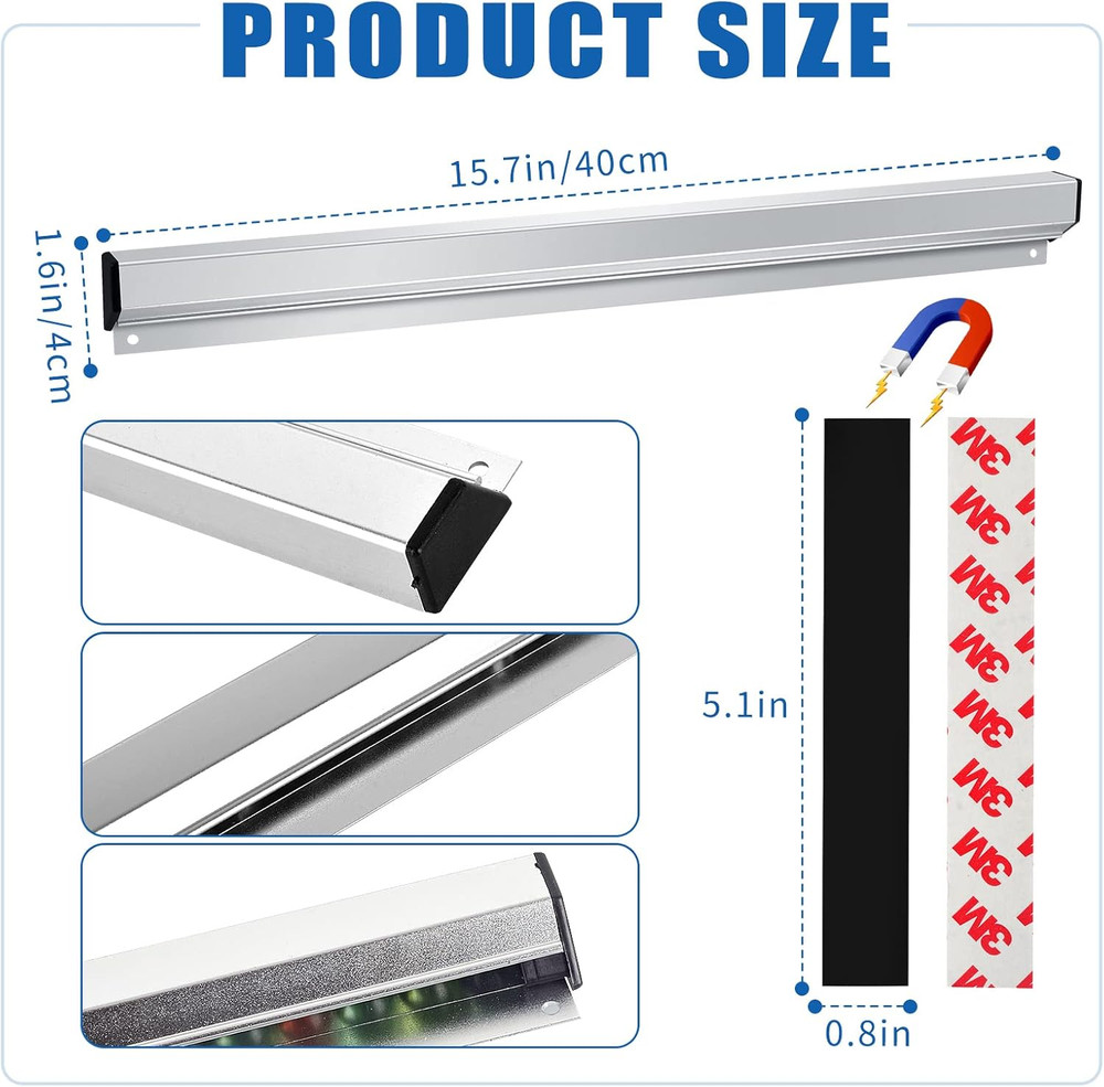 Ticket Rack Magnetic Restaurant Order Holder Slide Check Rack Kitchen Ticket Hol