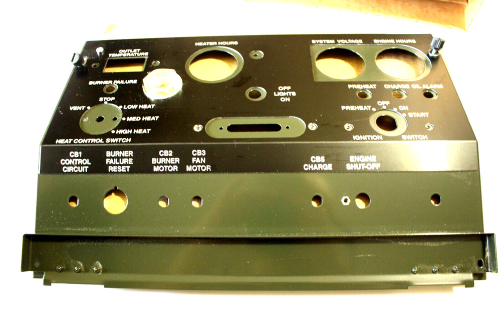 PORTABLE HEATER FRONT METAL PANEL