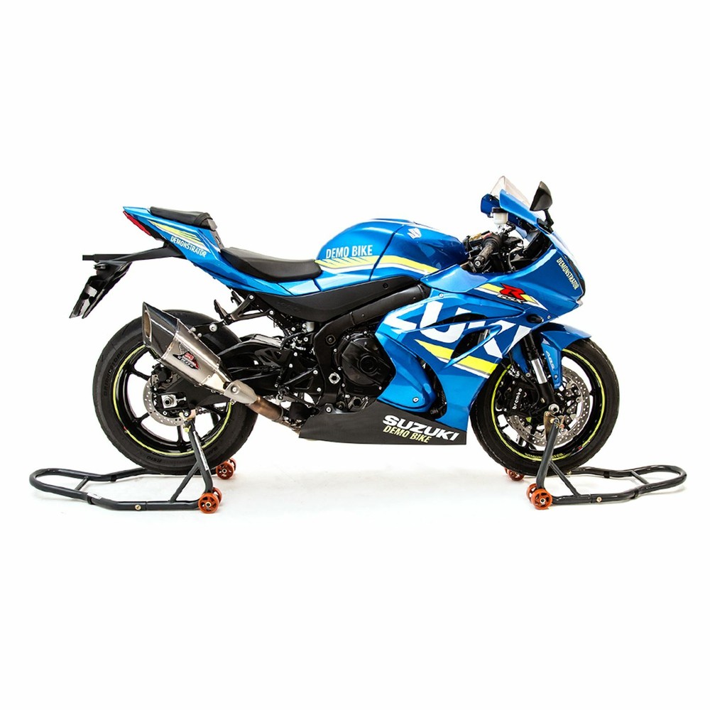 MPW Race Dept for Motorcycle Front Paddock Stand in Grey/Orange