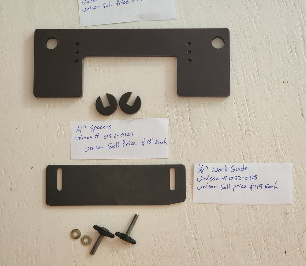 Unison Dedtru Throughfeed Assembly