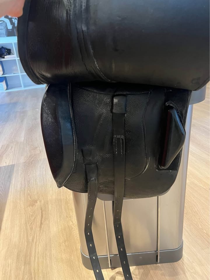 Ansur Treeless Saddle -Black - 17"