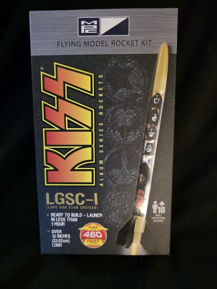 MPC Vintage Model Rocket KISS #LGSC-1