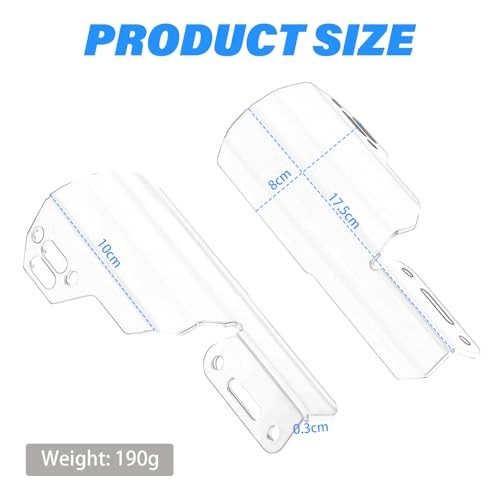 Monkey 125 Front Fork Cover Shock Absorber Guard Compatible with Black