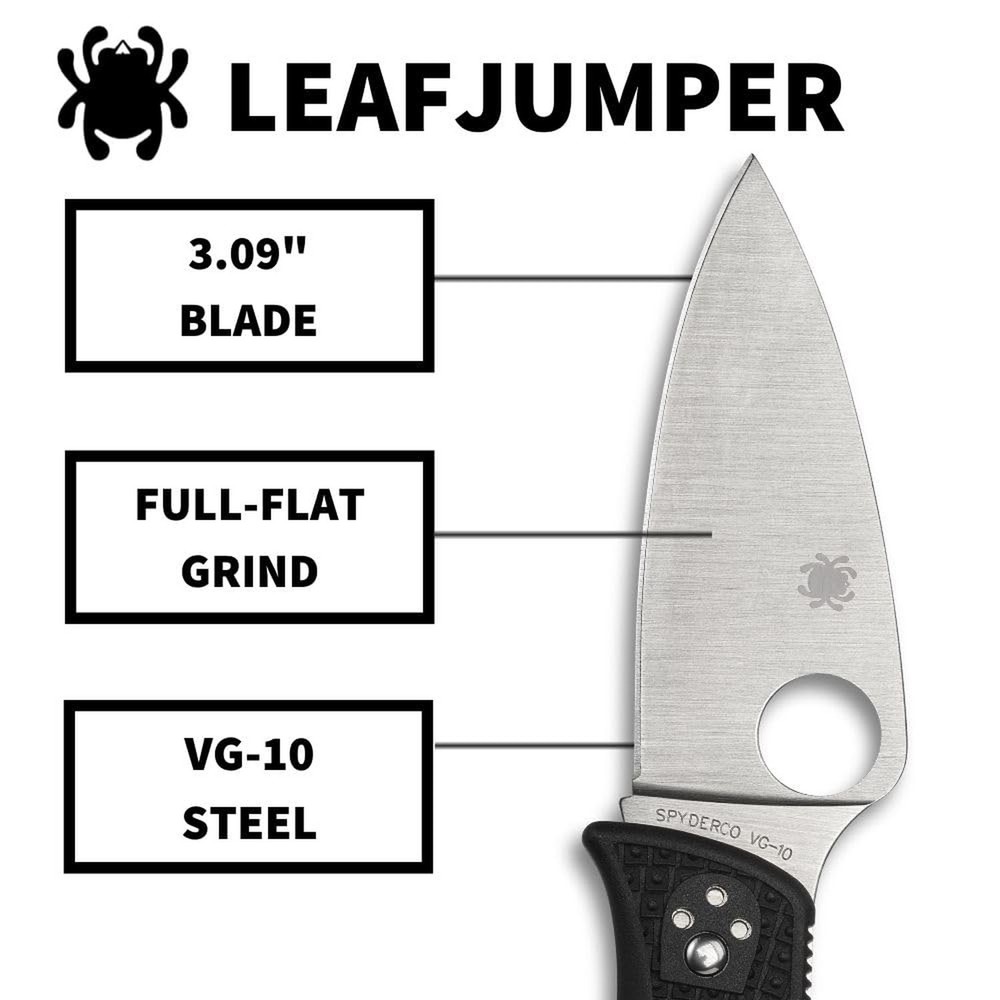 Spyderco C262PBK LeafJumper