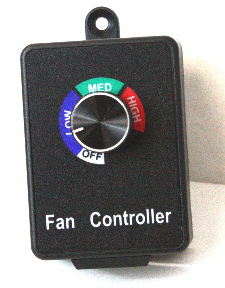 Mini Variable Speed Fan Controller 4 Hydroponics Inline Exhaust Air Duct Booster