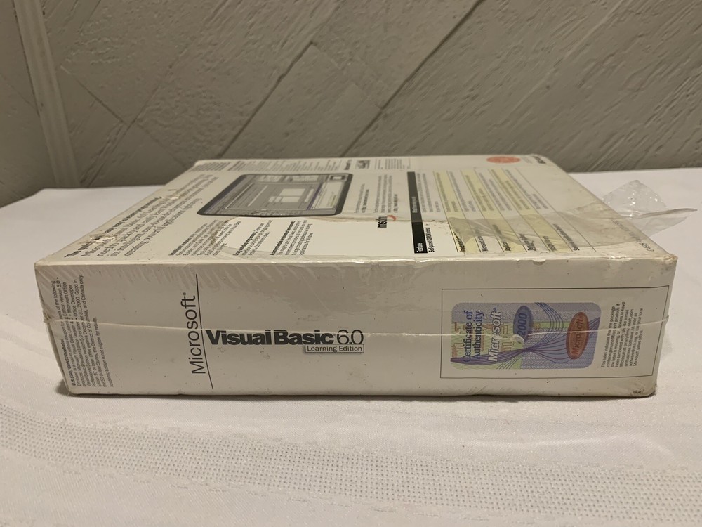 Microsoft visual basic 6.0 learning edition