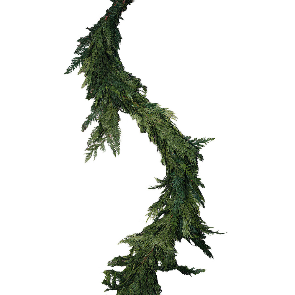 30’ Fresh Western Red Cedar Garland