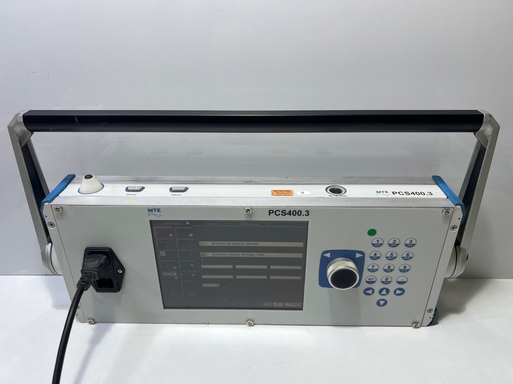 MTE PCS400.3 Control For Modular three-phase Portable Source Test System