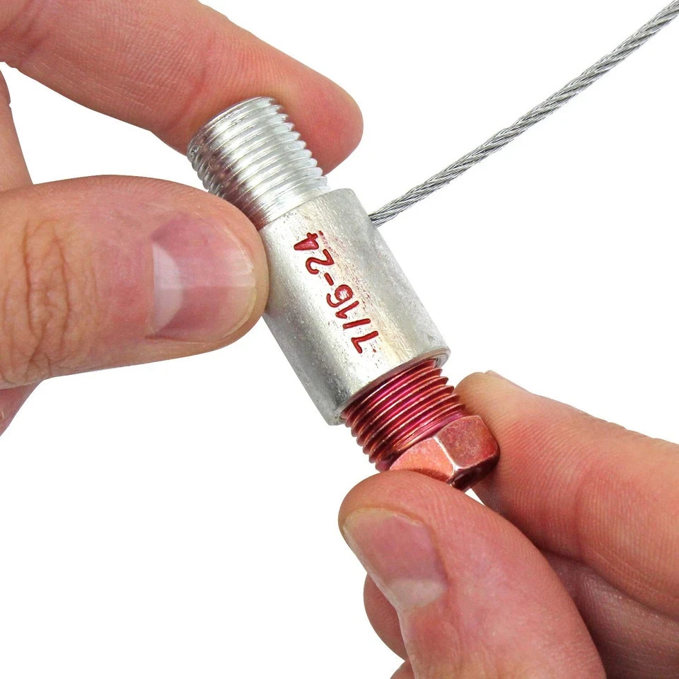 Brake Line Fitting Size Gauge