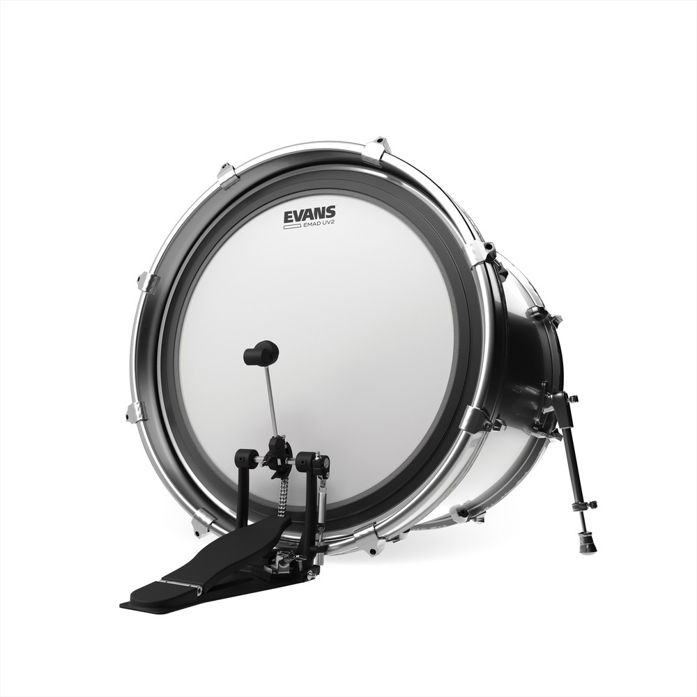 Evans EMAD UV2 Coated Bass Drumhead, 16 Inch
