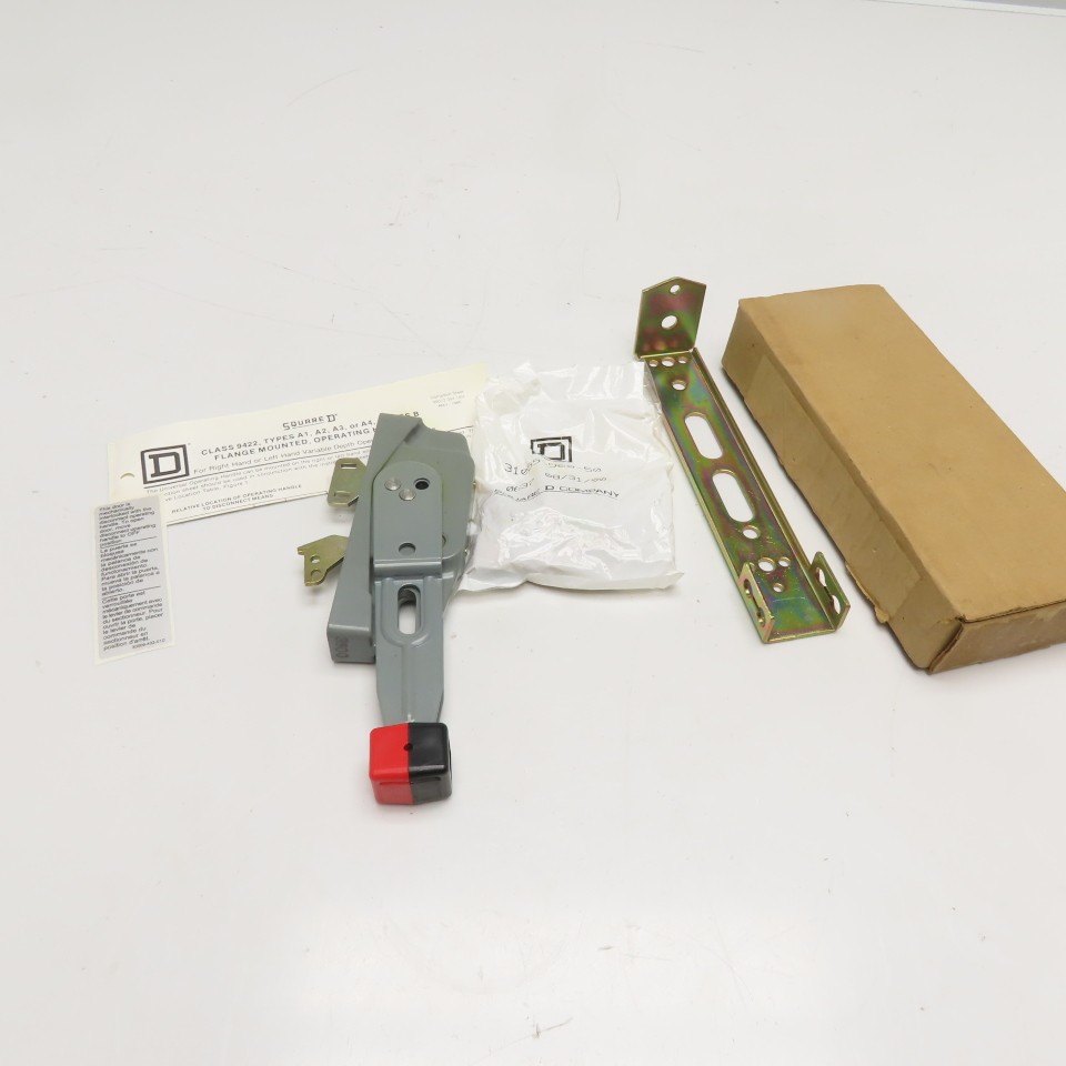 Square D Class 9422 Type A1 Flange Mounted Operating Handle Series B