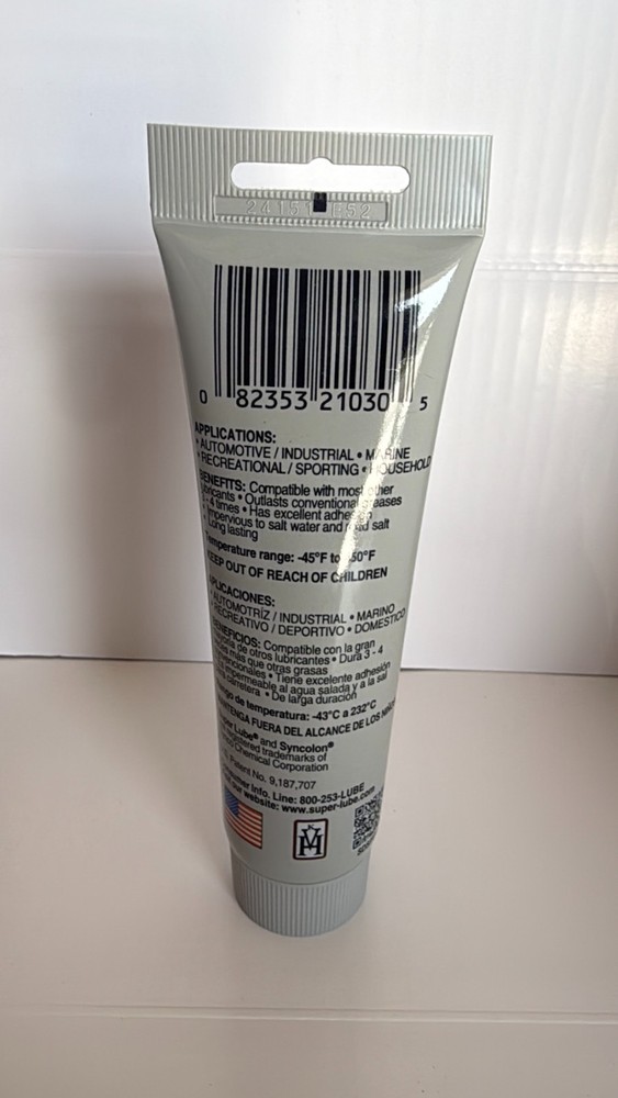 Super Lube-21030 Multi-Purpose Synthetic Grease 3OZ
