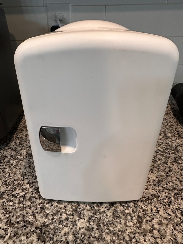 Mini Fridge Compact Portable Cooler Warmer AC Plug Small Refrigerator