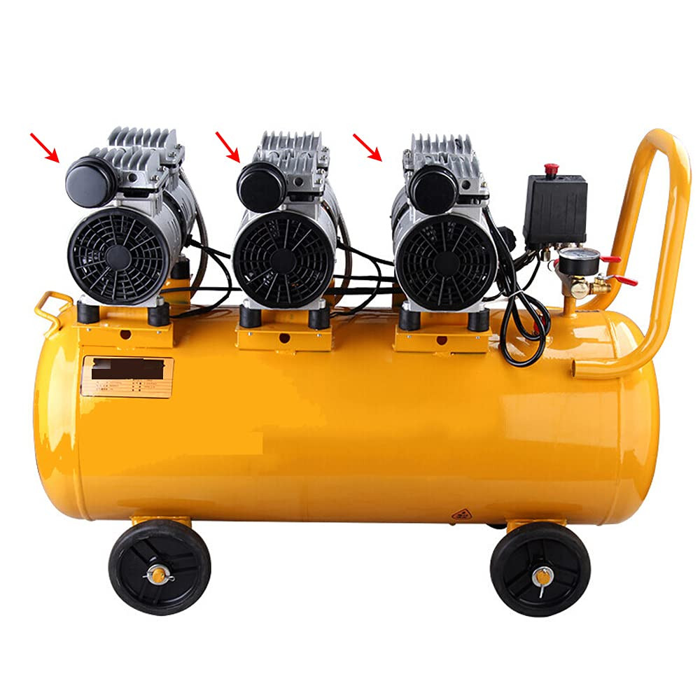 2 Pcs Air Compressor Silencer Filter Metal Air Compressor Intake Filter Noise...