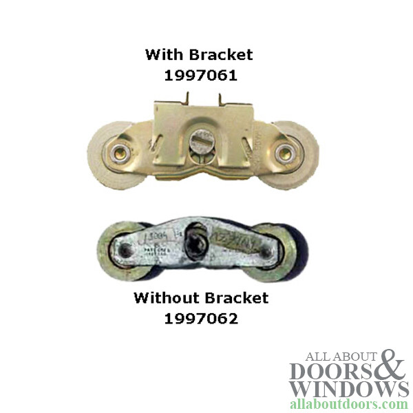 Andersen Tandem Roller For Sliding Door Steel Tandem Roller With Bracket
