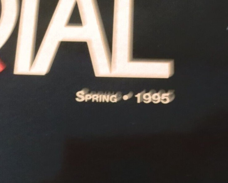 DR PEPPER CLOCK DIAL SPRING 1995 MAGAZINE