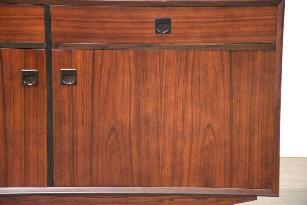 Danish Modern Rosewood Sideboard Credenza