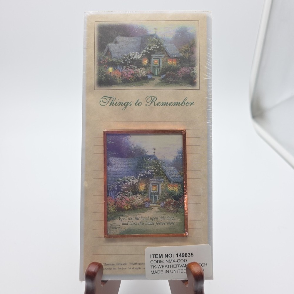 Thomas Kinkade 'Things to Remember' Notepad