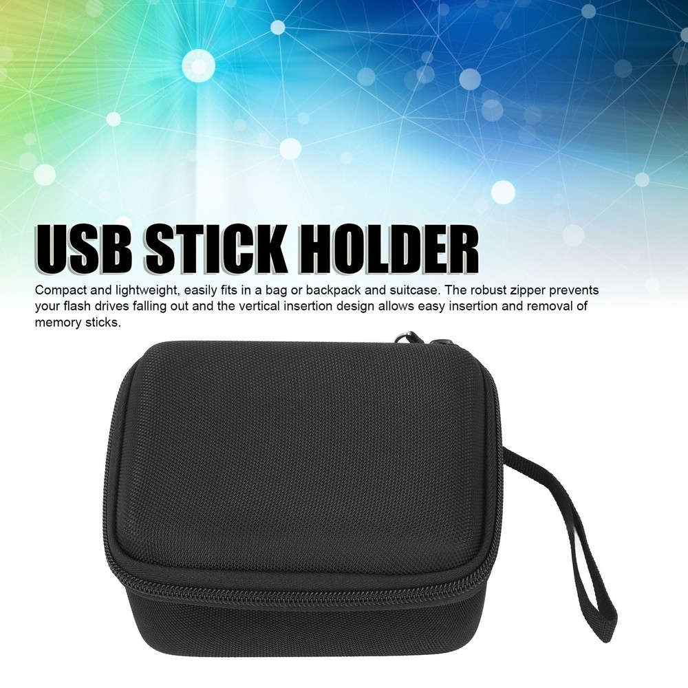 USB Flash Drive Case USB Storage Case USB Stick Holder Portable Electronic