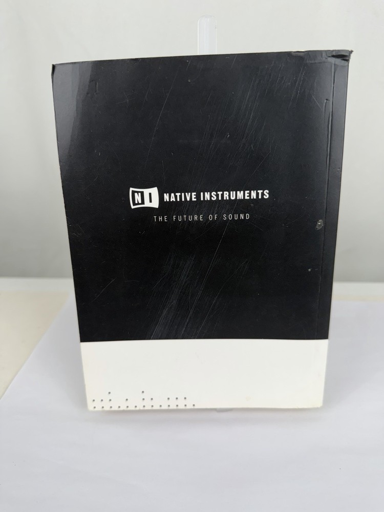 Traktor Scratch Pro 2 Setup Guide - Guide book only