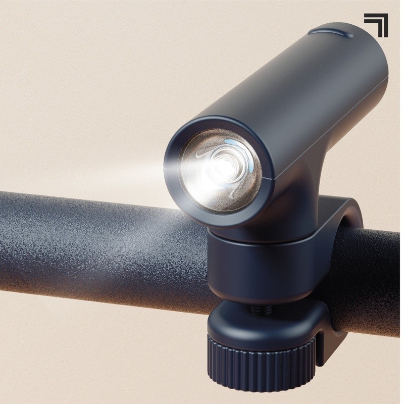 LED Mobility Safety Flashlight Rechargeable 3 Modes Swivel Mount Personal Device