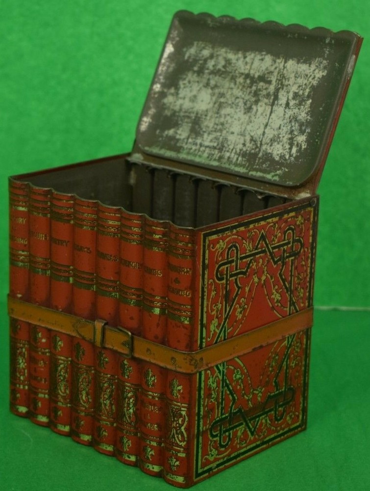 "English (8) Volume Book Tin Caddy"