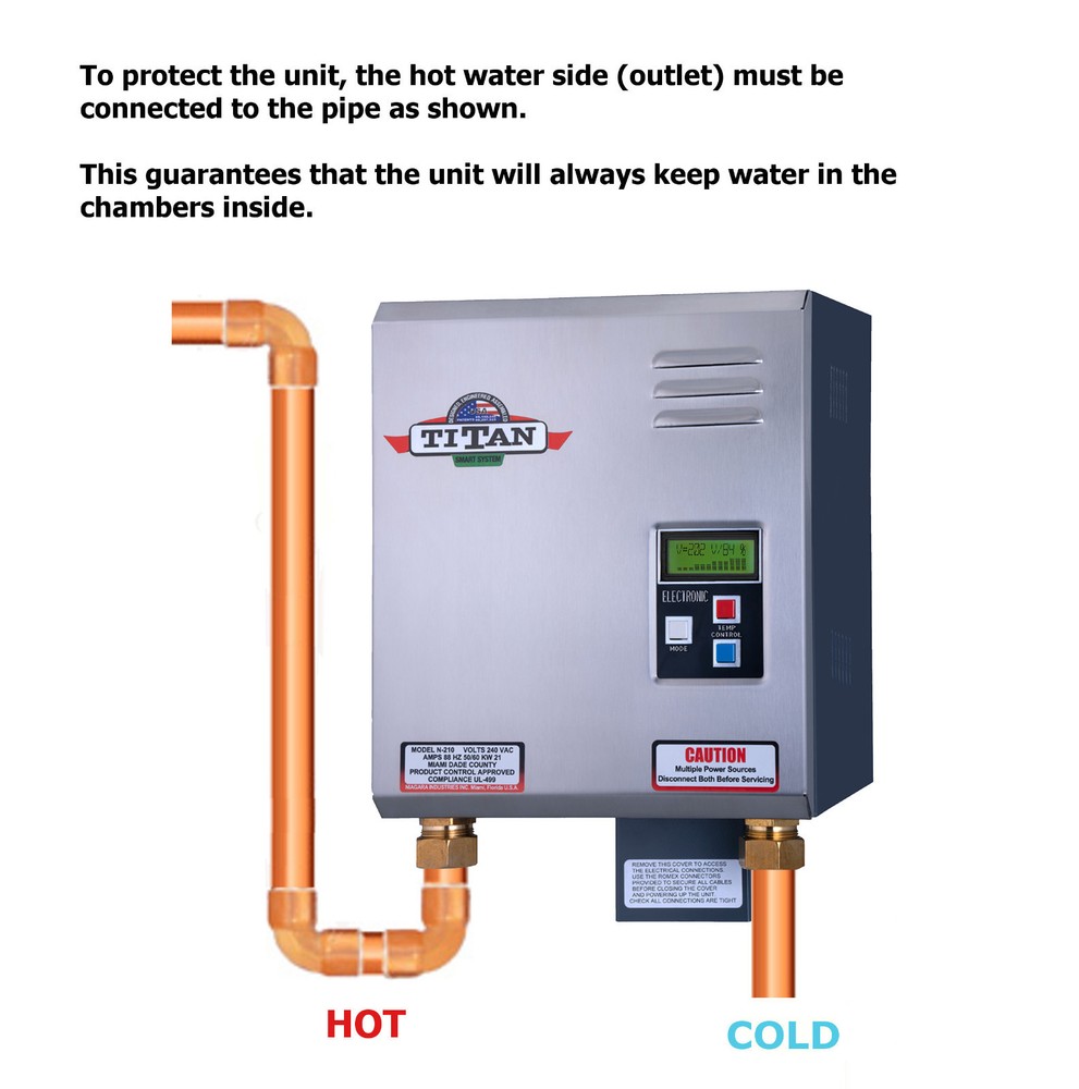 Titan N210 tankless water heater. Brand NEW Titan N-210. Ships Free the same day