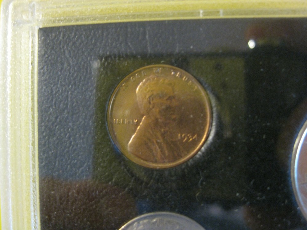 1934 P US Mint Set Brilliant Uncirculated!